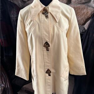 Vintage Yellow Women's Coat